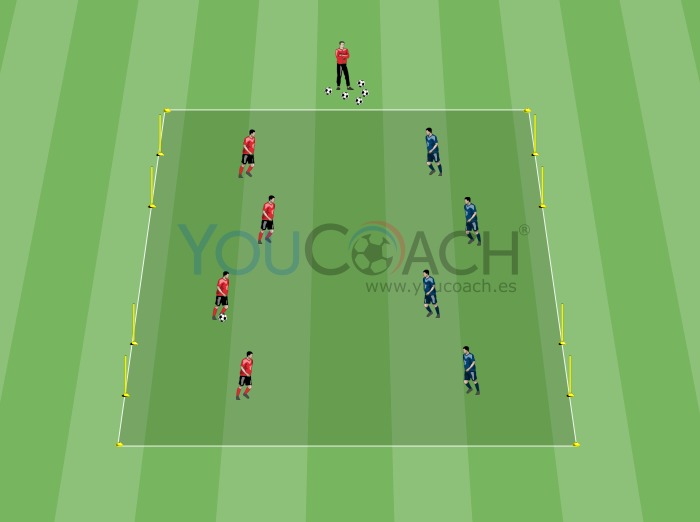 4 vs 4 Smallsided Game Manchester United YouCoach