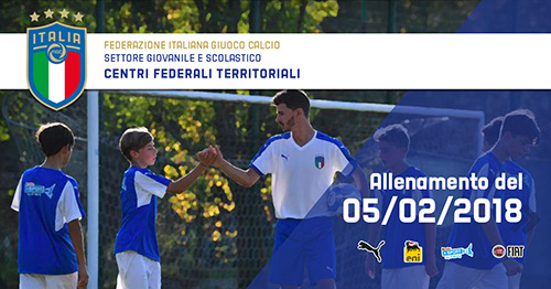 Allenamento del 05 Febbraio Centri Federali Territoriali