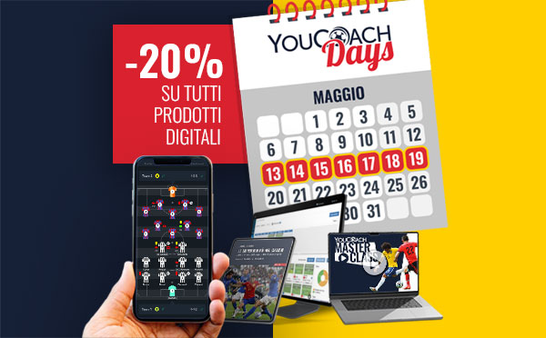 YouCoach Days 2024 sconti su tutti i prodotti digitali di YouCoach