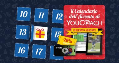 Il calendario dell'avvento di YouCoach promozione dicembre