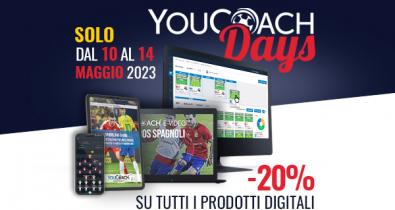 YouCoach Days 2023 20% di sconto sui prodotti digitali