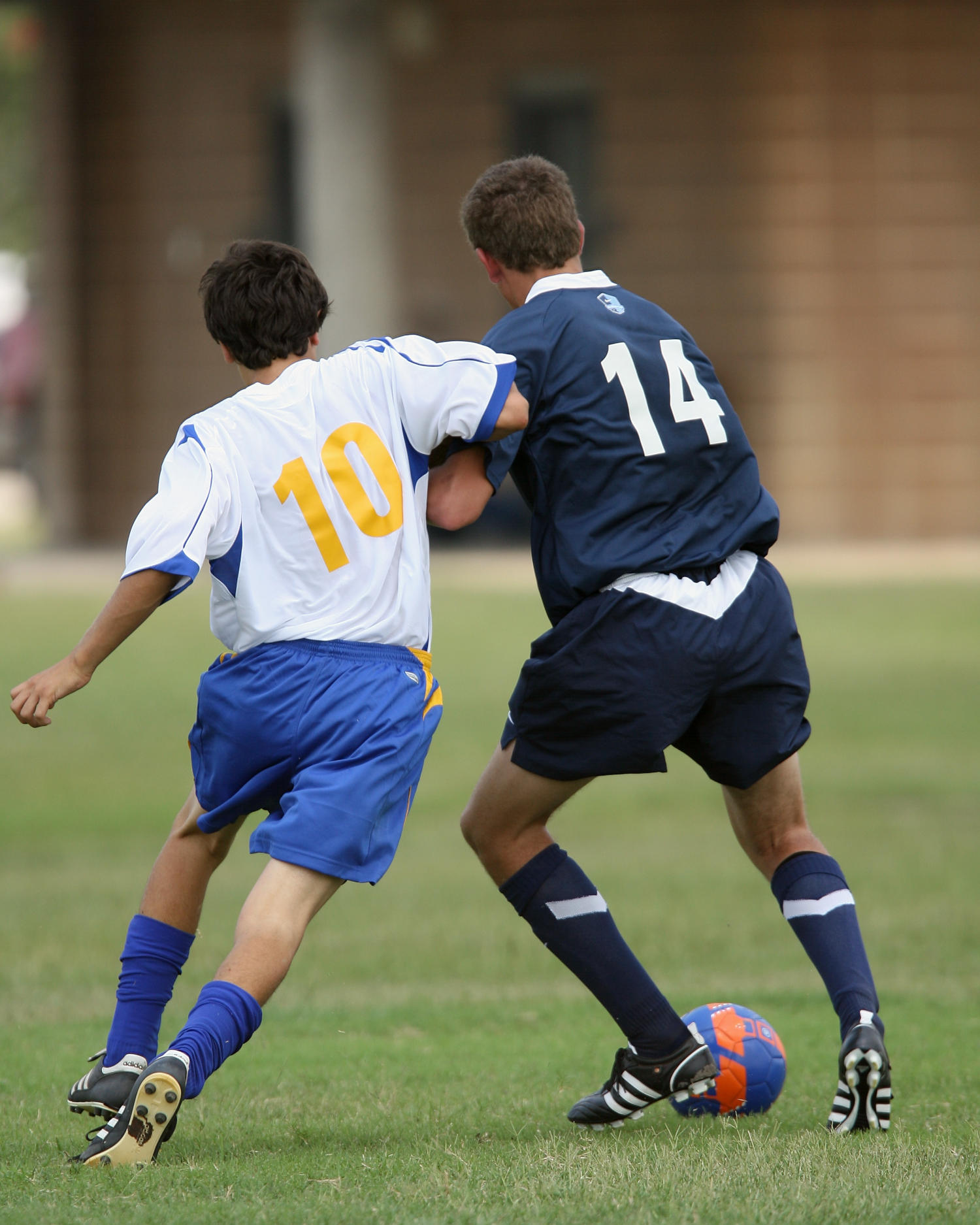 Difesa nel calcio contrasto giocatori