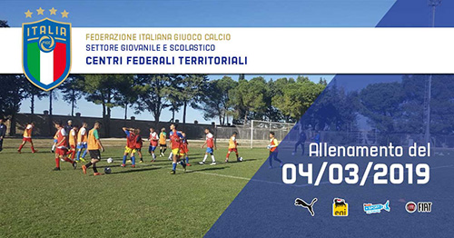 Allenamento del 04 Marzo Centri Federali Territoriali