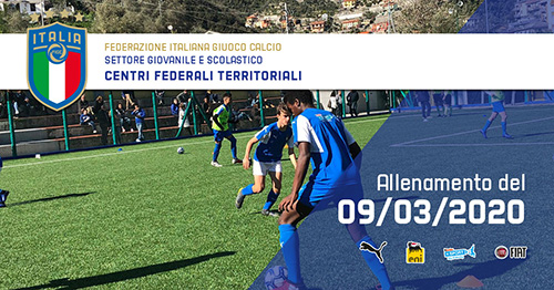 Allenamento del 09 Marzo Centri Federali Territoriali