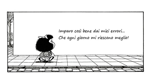 Mafalda citazione errore sbaglio