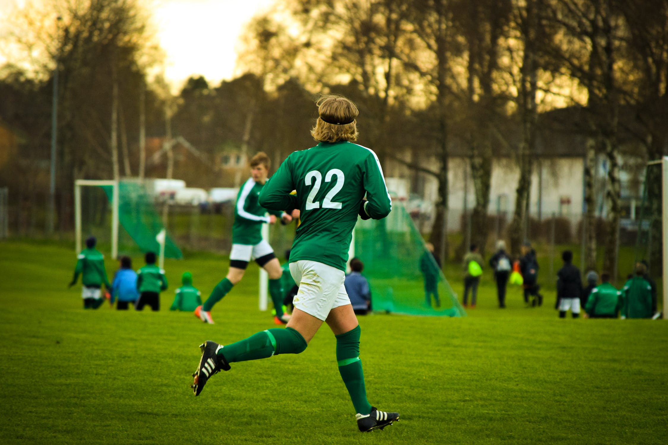 Partita calcio azione