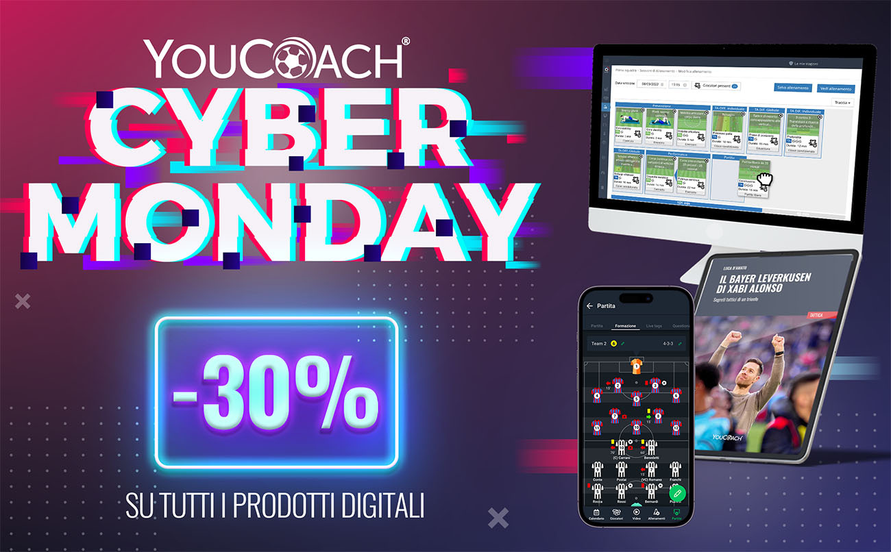 Cyber Monday 2024: sconti 30% solo per oggi!