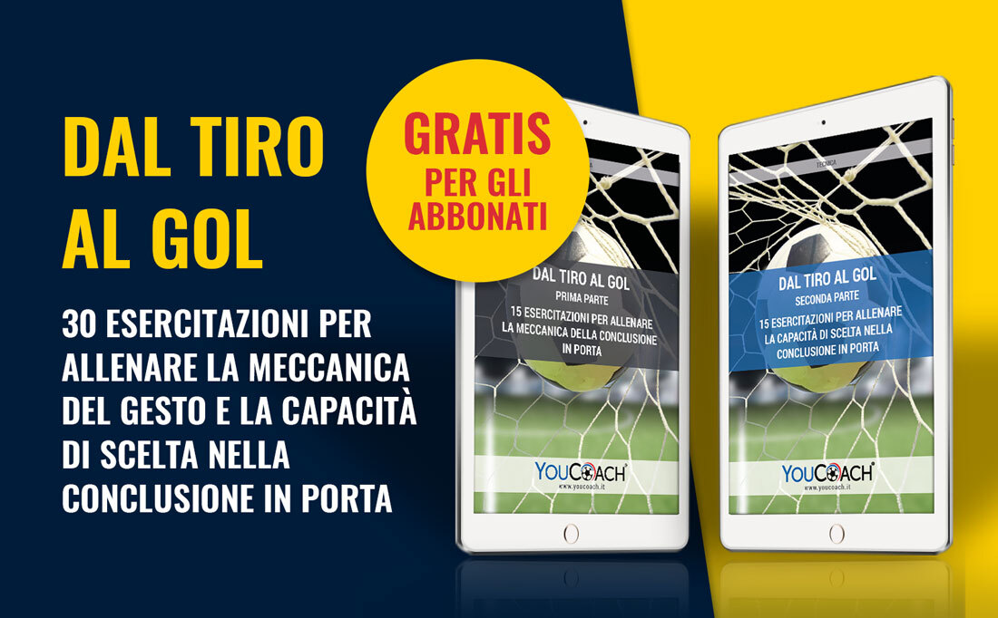 30 esercitazioni per allenare la meccanica del gesto e la capacità di scelta nella conclusione in porta
