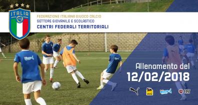 Allenamento del 12 Febbraio Centri Federali Territoriali