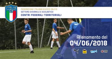 Allenamento del 4 Giugno Centri Federali Territoriali