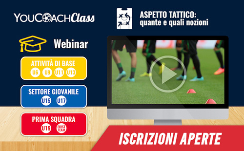 YouCoachClass Tattica: iscrizioni aperte